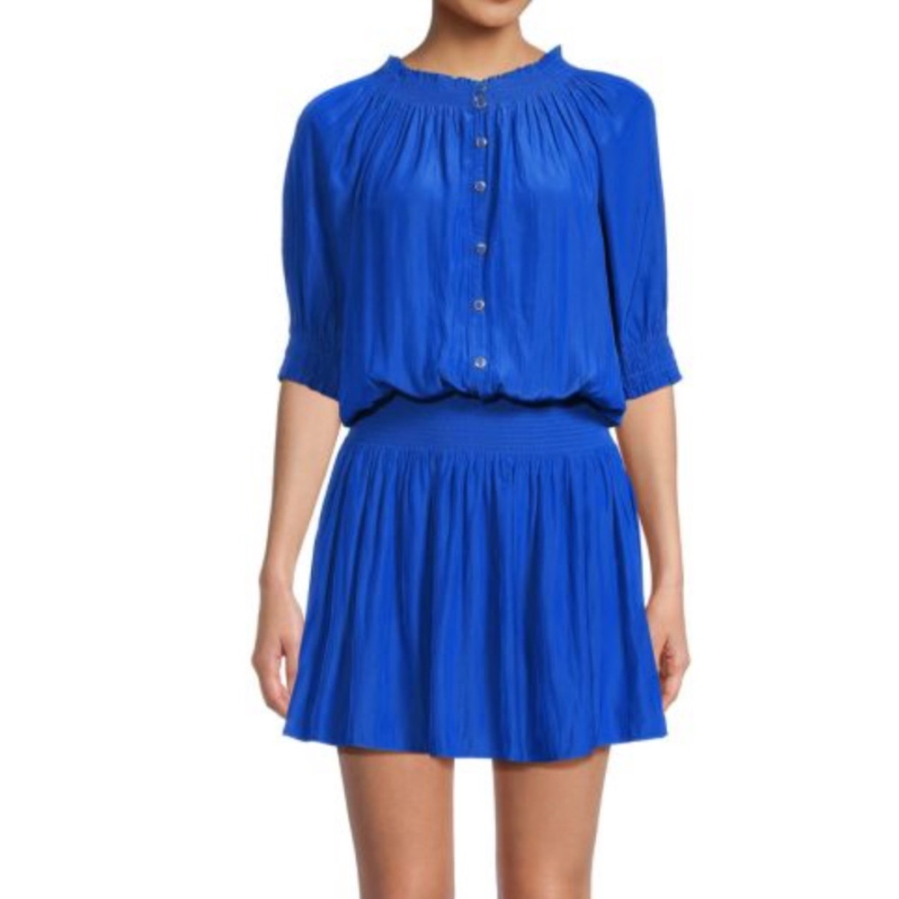 Ramy Brook Electric Blue Mini Dress